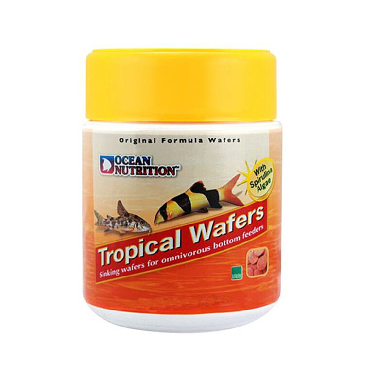 Ocean Nutrition Tropical Wafers para peces de fondo, , large image number null