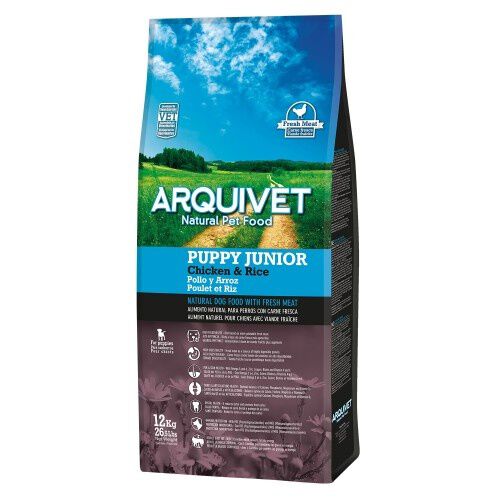 Arquivet puppy junior sabor Pollo y arroz, , large Imagen numero 1