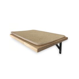 Althea Living - Estanteria para gatos Ancla, madera de caucho y sisal