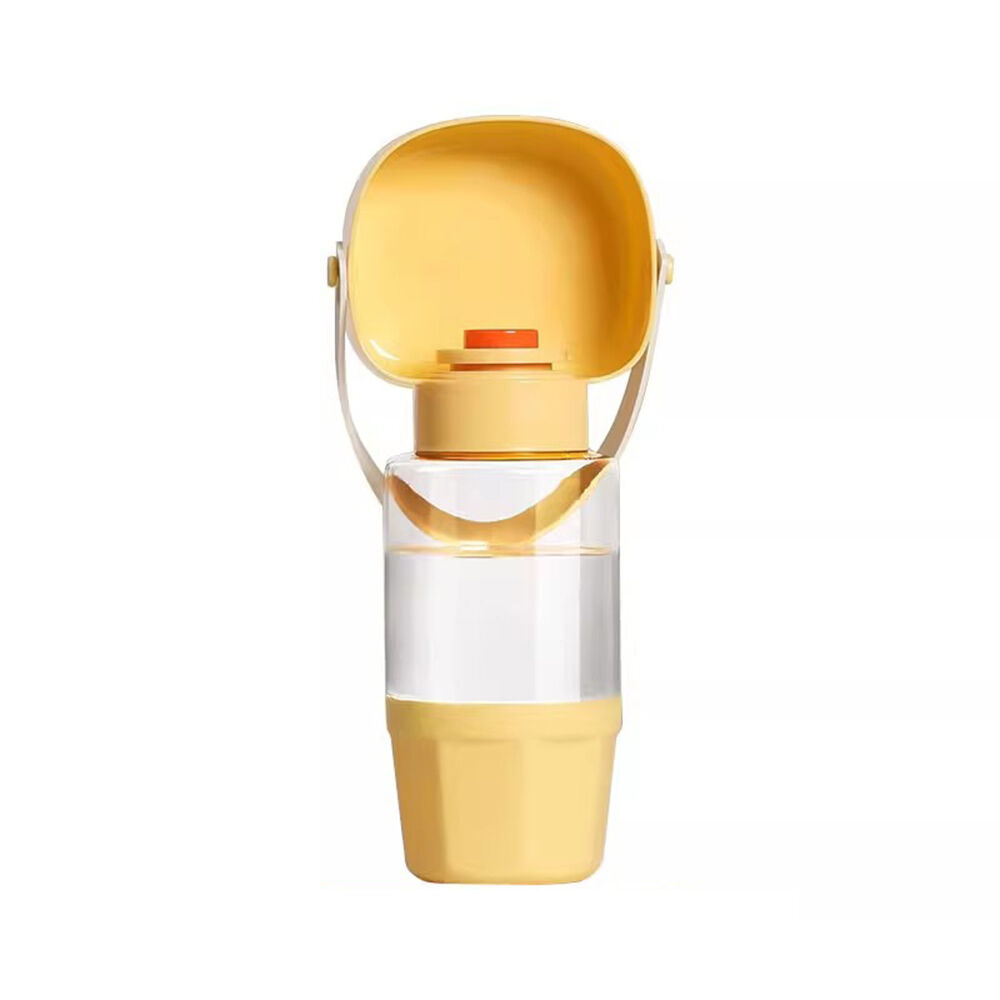 Botella Port&aacute;til para Perros 2 en 1 - Bebedero y Contenedor de Comida para Mascotas  agua 350ml /comida 200ml, , large Imagen numero 1