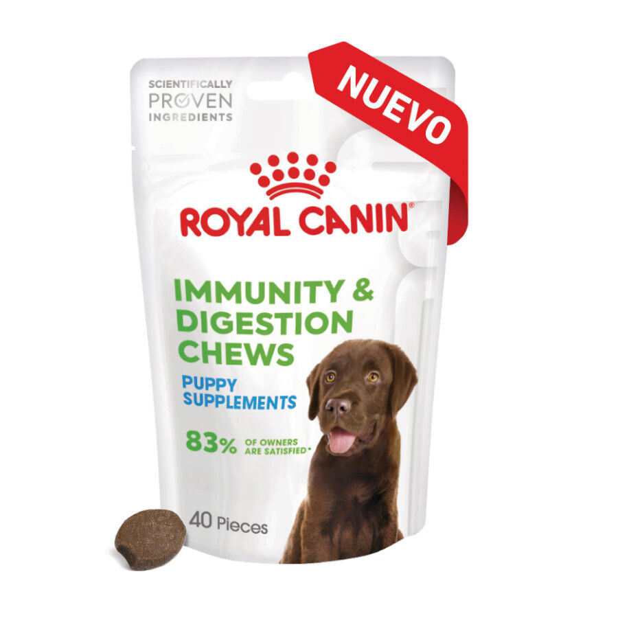 100 g Royal Canin Immunity & Digestion Chews Puppy Suplemento nutricional para perros, , large Imagen numero 2