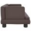 vidaXL Cama para perros de cuero sintético marrón 60x40x30 cm, , large indicador imagen numero 8