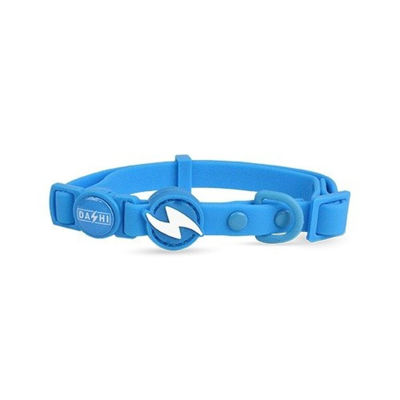 Dashi color flex collar de TPU azul para gatos, , large image number null