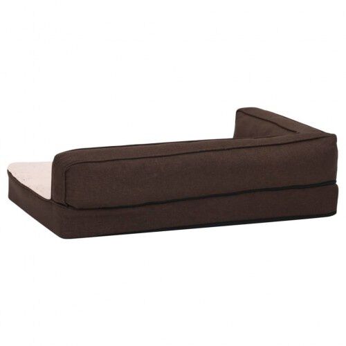 Vidaxl colch&oacute;n - sof&aacute; marr&oacute;n para perros, , large Imagen numero 10