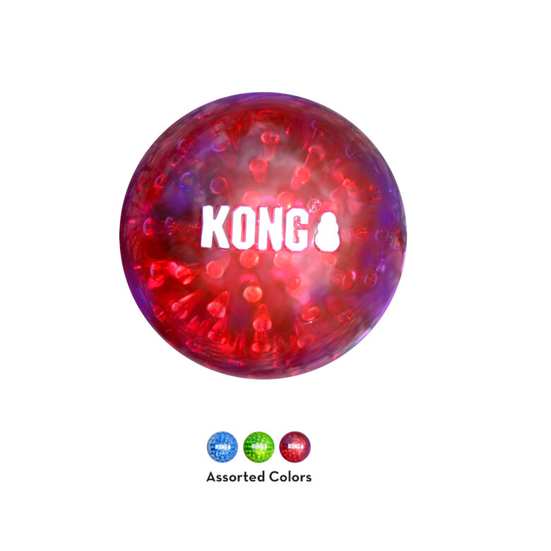 Kong Squeezz Geodz Pelota con Sonido para perros, , large image number null
