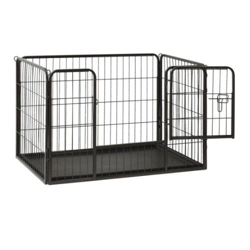 Corral para cachorros color Negro thumbnail