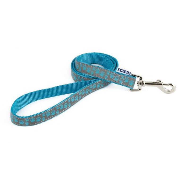 Ancol fashion correa de nylon azul para perros, , large image number null