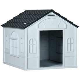 PawHut Caseta Con Techo Para Perros