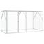 vidaXL Jaula para Aves Antracita 208 x 102 x 108 cm Acero galvanizado, , large indicador imagen numero 1