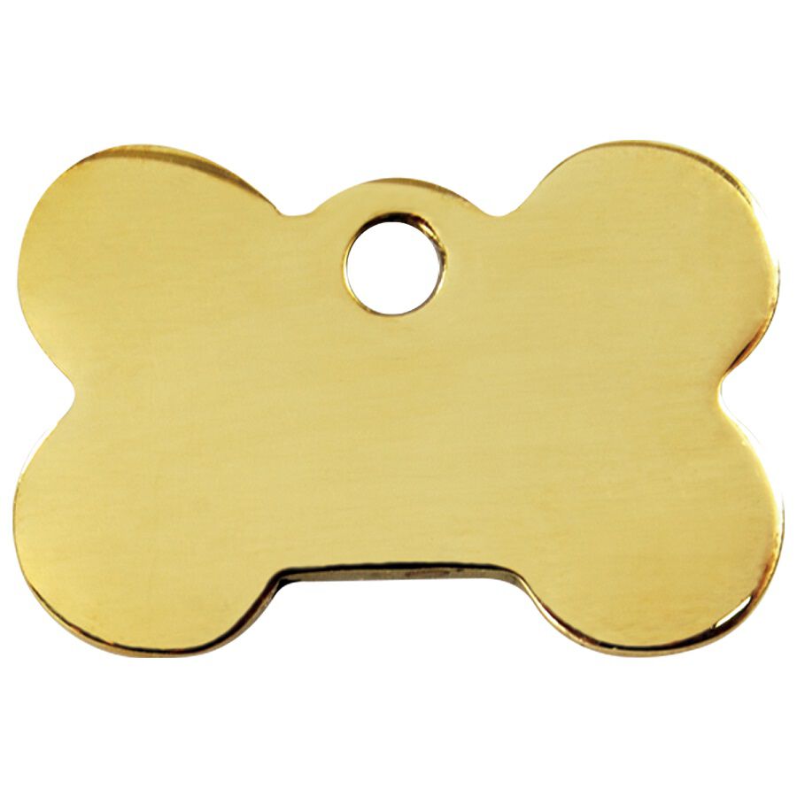 Placa identificativa Lat&oacute;n Hueso para perros, , large Imagen numero 1