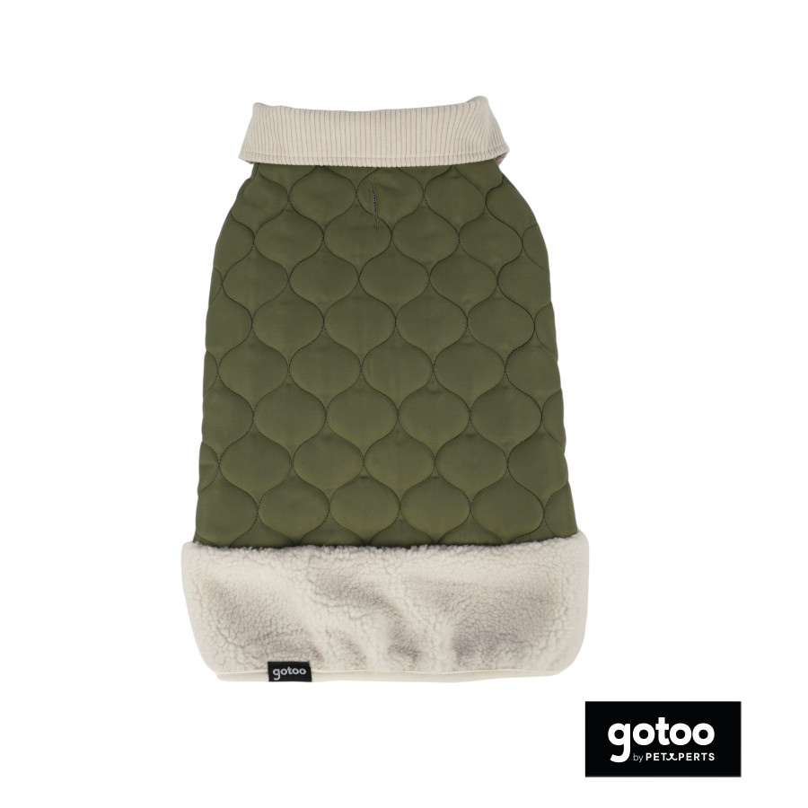 Gotoo Abrigo Acolchado Verde para perros, , large Imagen numero 2