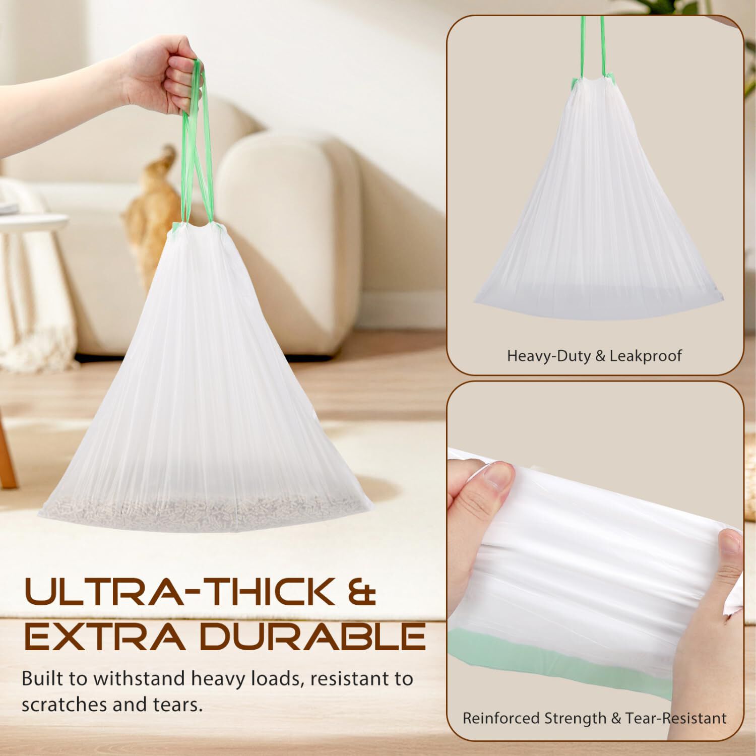 Nobleza Bolsas de Arena Resistentes para gatos thumbnail