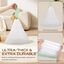 Nobleza - Bolsas de Arena para Gatos 50x50 cm， Compatibles con Areneros Automáticos， Accesorios de Limpieza， Extra Gruesas y Resistentes， Gran Capacidad， Cierre con Cordón， 120 Unidades (6 Rollos), , large indicador imagen numero 4