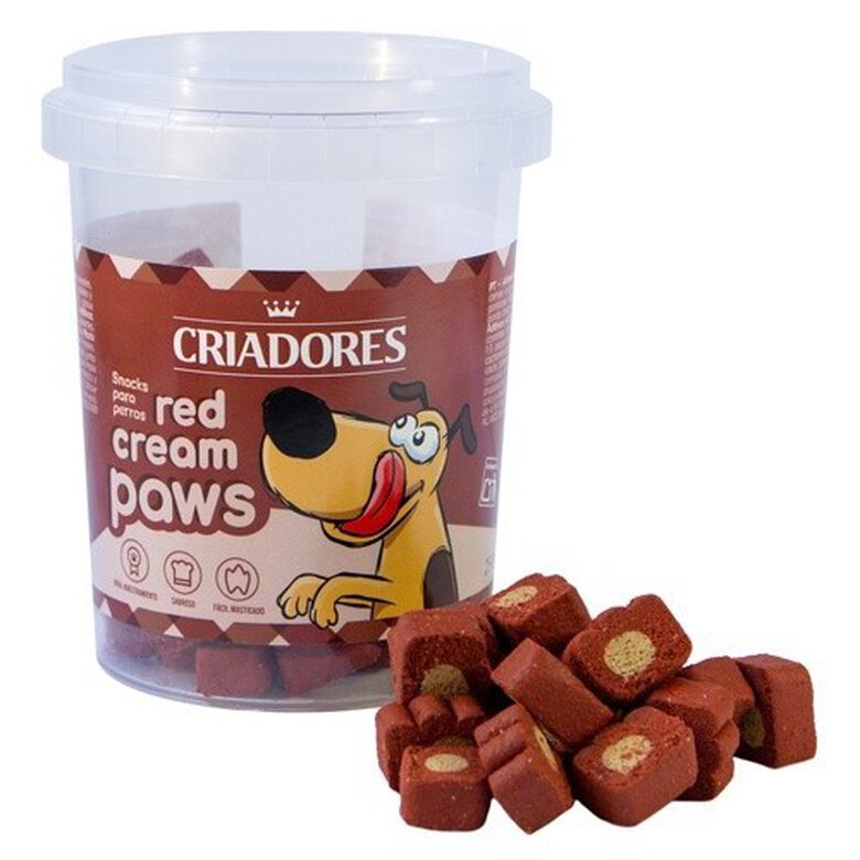 Criadores Red Cream Paws snacks para perros image number null