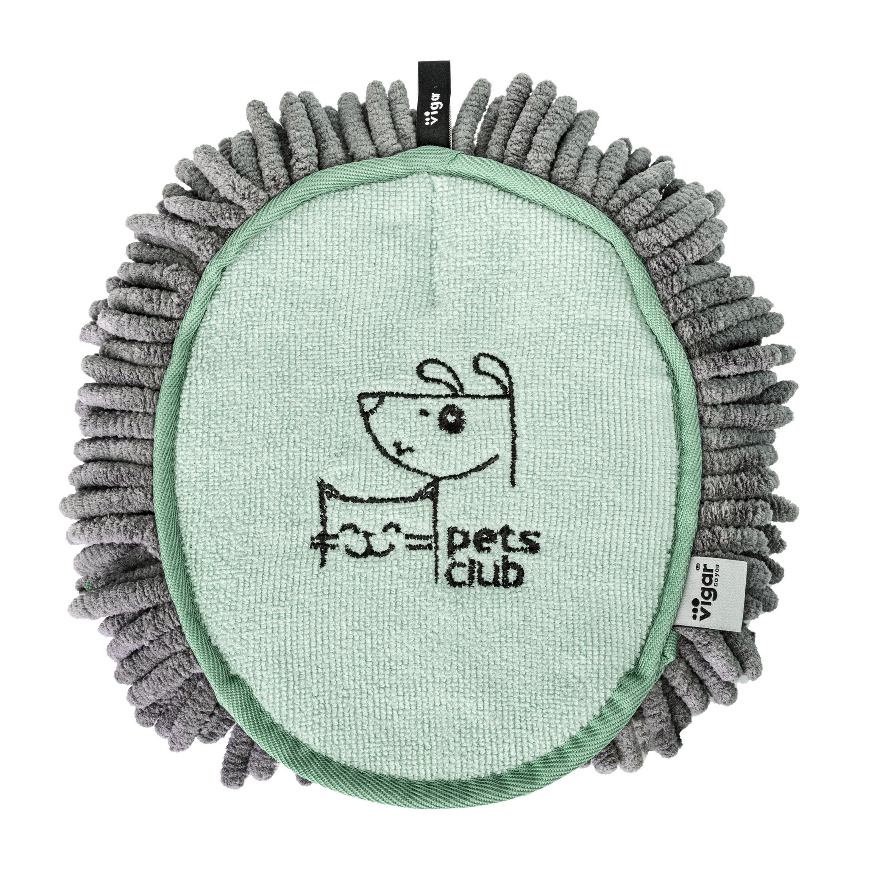 Vigar Pets Club Manopla de microfibra para perros