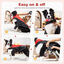 Nobleza Abrigo para Perro Impermeable, Chaquetas Abrigada de Invierno para Perros Mediano Grande, Ropa Reflectante para Perros, Chaleco para Perros Resistente al Viento (Rojo, XXL), , large indicador imagen numero 5