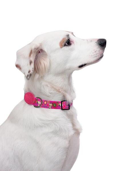 Collar para perro Snoopy color rosa, , large Imagen numero 2