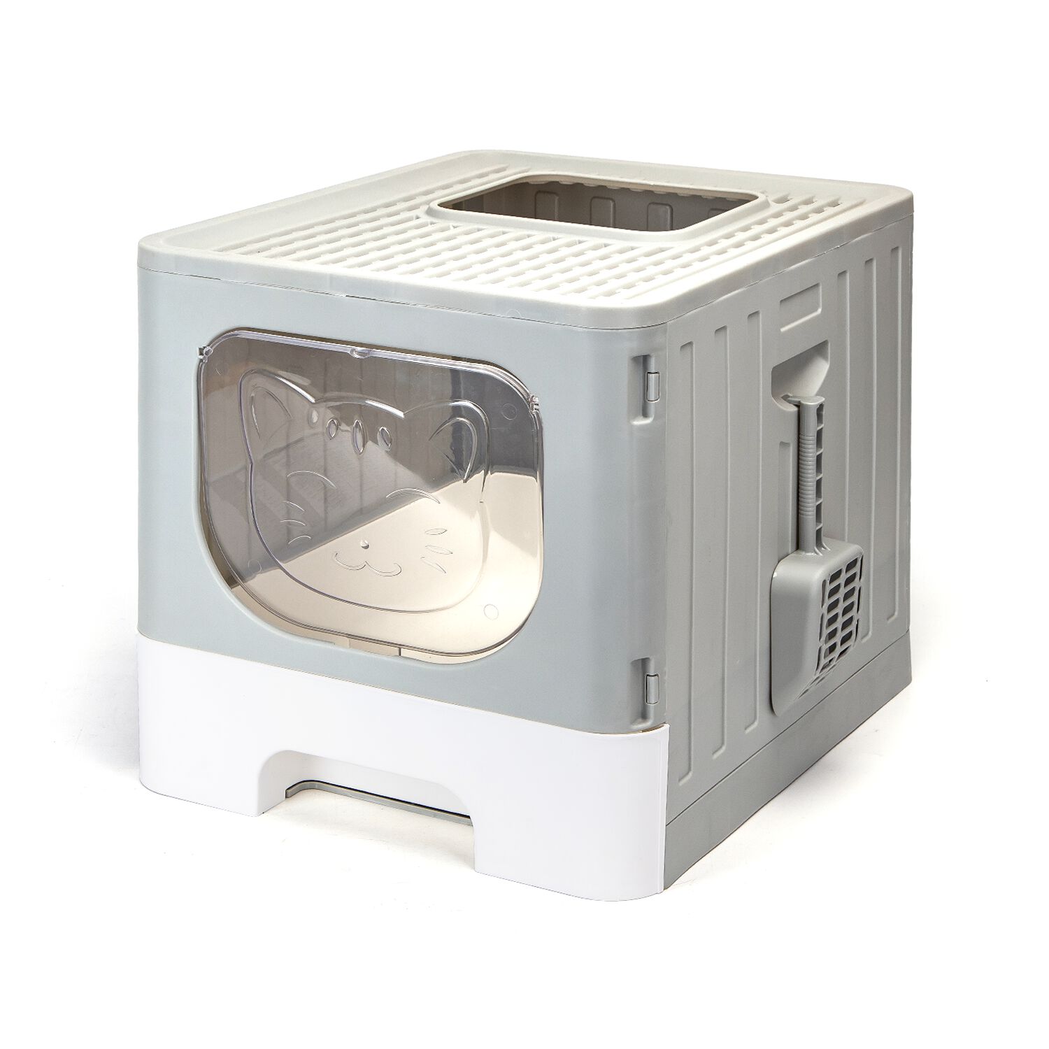 Nobleza Cajas de Arena Bandeja Sanitaria Plástica para Gatos