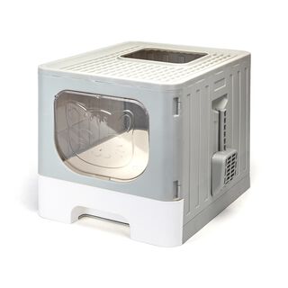 Nobleza Cajas de Arena Bandeja Sanitaria Plástica para Gatos