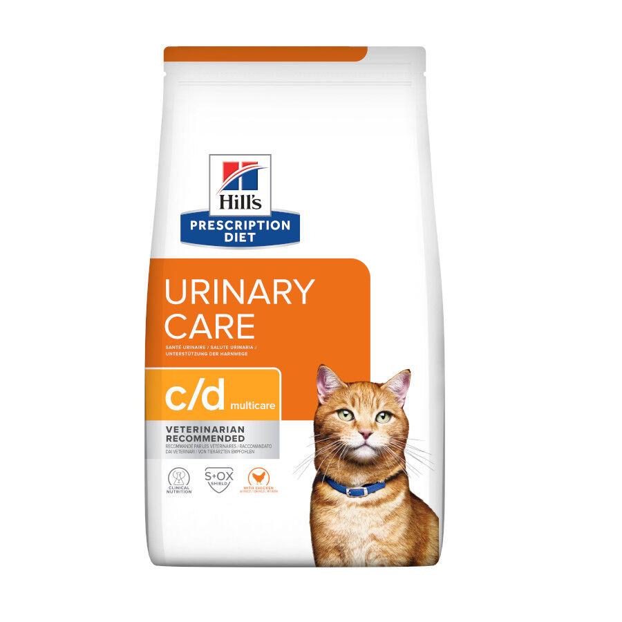 8 kg Hill's Prescription Diet Urinary Care c/d Pollo pienso para gatos, , large Imagen numero 1