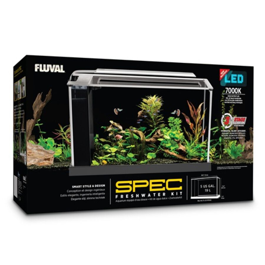 Fluval Spec Nano Acuario Blanco para peces thumbnail