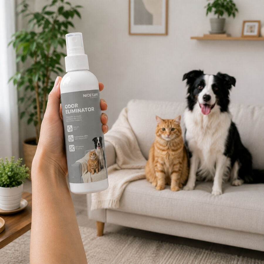 Nice Care Ambientador Eliminador de Olores para perros y gatos, , large Imagen numero 1