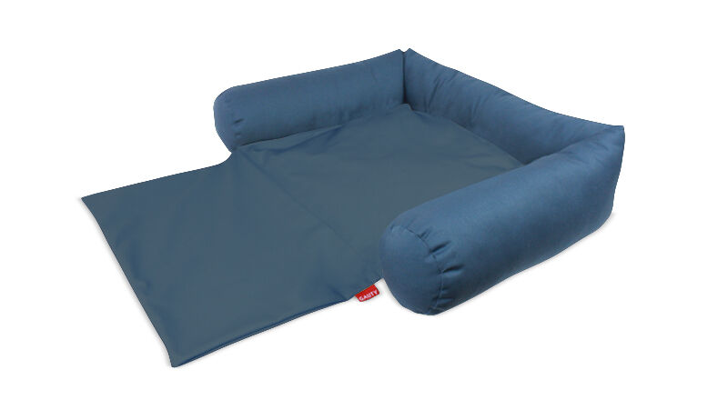 Gauty Cama para Perros y Gatos  Tela de sarga - Azul, , large Imagen numero 1