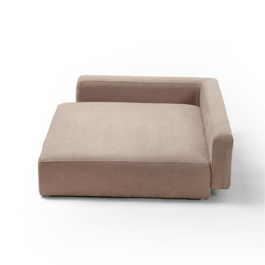 Leeby sof&aacute; chaiselongue beige para perros, , large Imagen numero 4