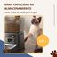Comedero automático para mascotas Oneisall - PFD-001 - Comederos para mascotas - Negro - Dispensador de comida para perros y gatos, , large indicador imagen numero 3