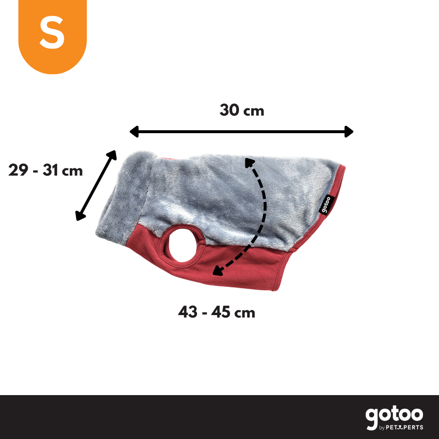 Gotoo Jersey Polar Azul para perros, , large Imagen numero 4