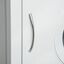 PawHut casa de madera y mueble arenero blanco para gatos, , large indicador imagen numero 4