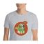 Maschochula camiseta hombre dino personalizada con tu mascota gris, , large indicador imagen numero 1