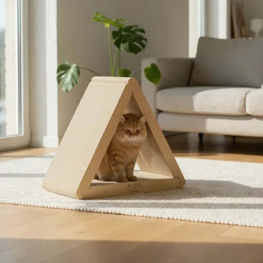 Althea Living - Rascador de cart&oacute;n para gatos Balandra, plegable, 6&nbsp;superficies&nbsp;de rascado, , large Imagen numero 4