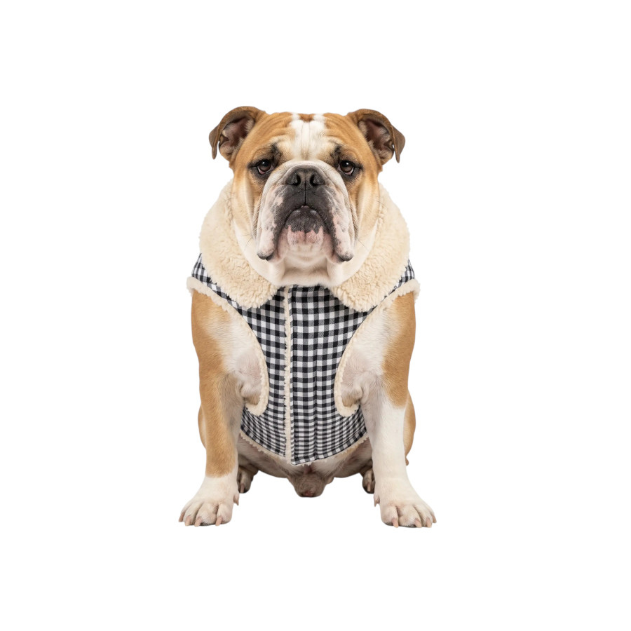 Gotoo Abrigo Azul Vichy para perros, , large Imagen numero 7