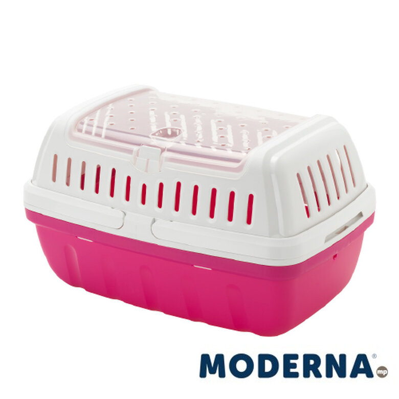 Moderna MP Hipster Small Fucsia Transportin para perros pequeños y gatos, , large image number null
