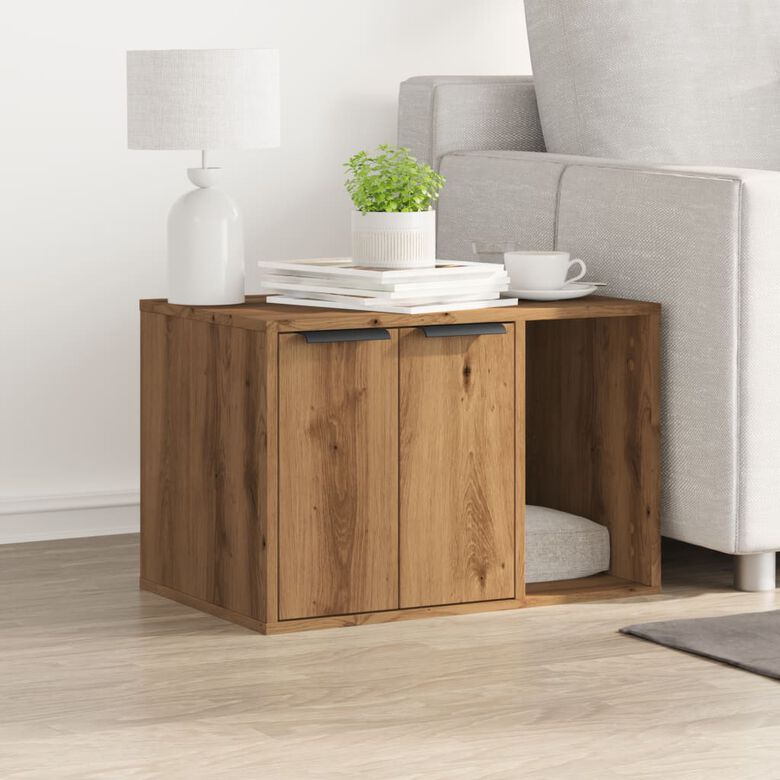 VidaXL Mueble Arenero Madera para Gatos thumbnail