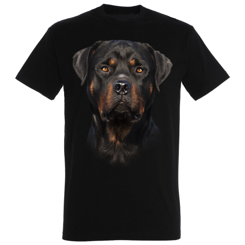 Camiseta Ralf Nature Rottweiler color negro, , large Imagen numero 1