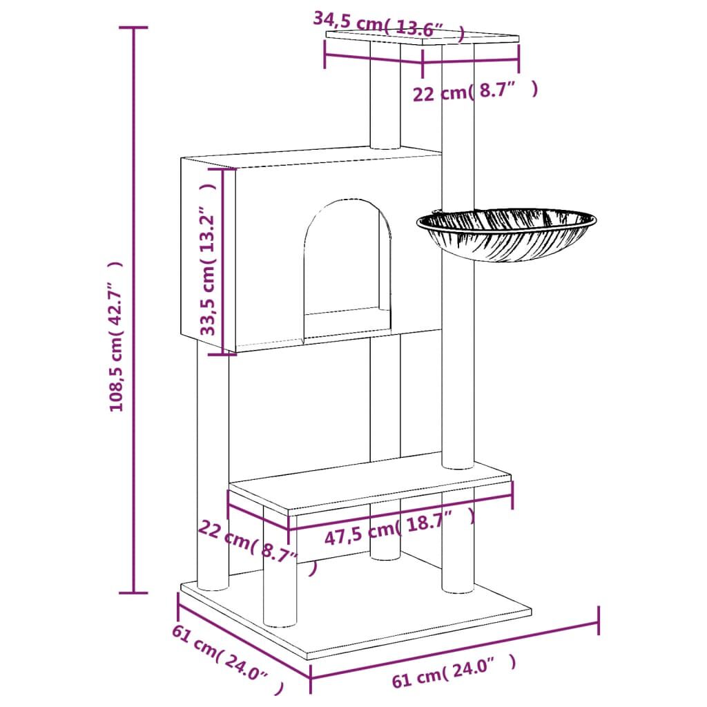&Aacute;rbol Para Gatos, , large Imagen numero 2
