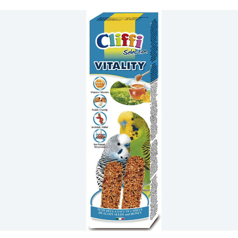 CLIFFI BARRITAS PERICO Y EXOTICO (VITALITY 2 UNI ( 60 GRS )), , large image number null