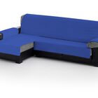 Cubre Sofa Acolchado Chaise Longue Izquierdo color Azul, , large image number null