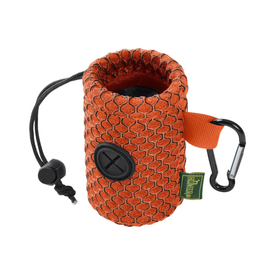 Hunter Hilo Porta Bolsas Naranja con Mosquet&oacute;n para perros, , large Imagen numero 1