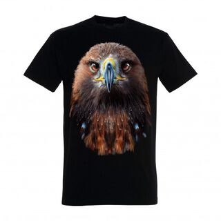 Camiseta Águila Europea color Negro