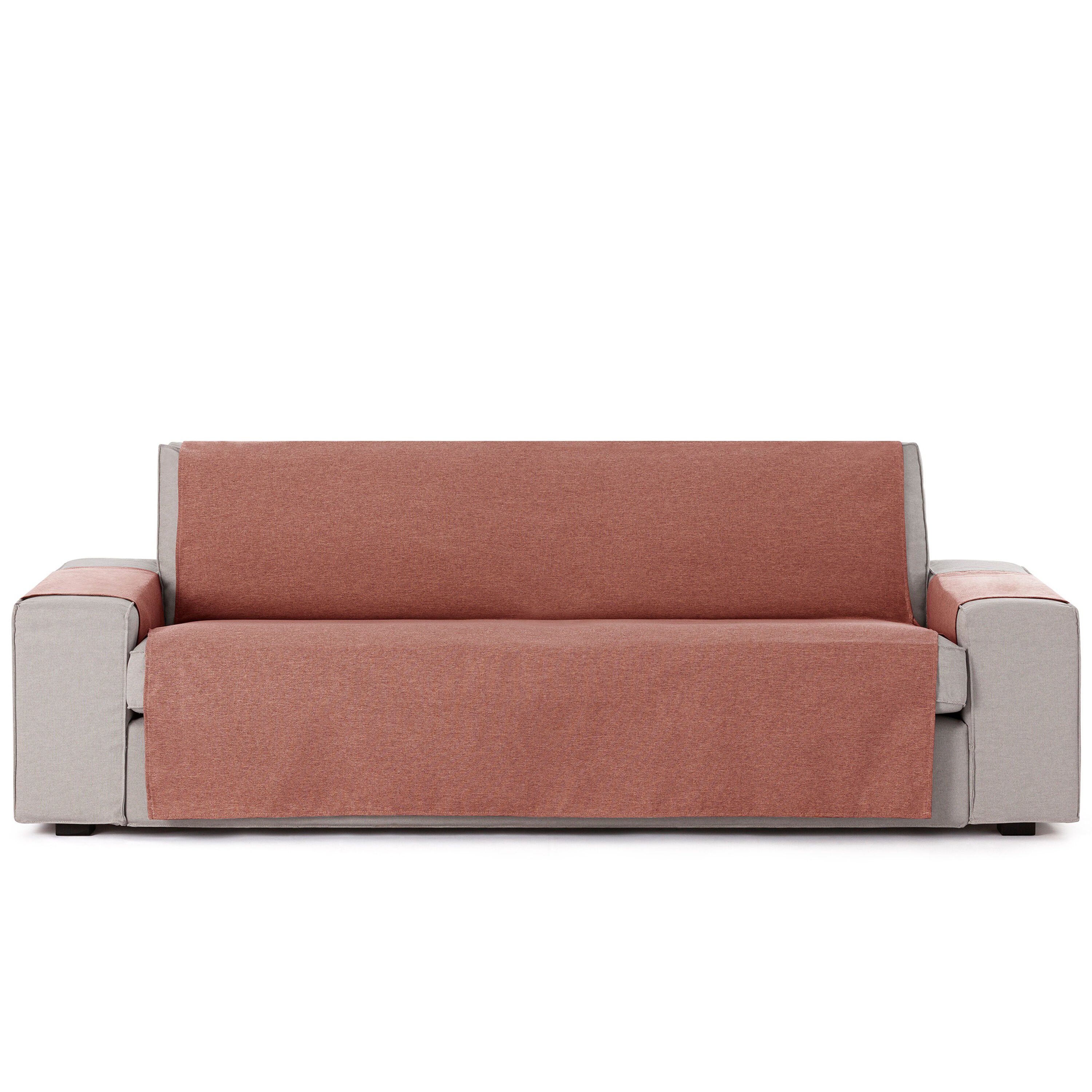 Vipalia Protector Cubre Sof&aacute; 4 Plazas Color Teja Modelo Brisa, , large Imagen numero 1