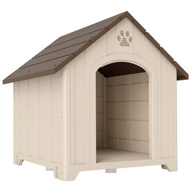 PawHut Caseta para Perro Beige