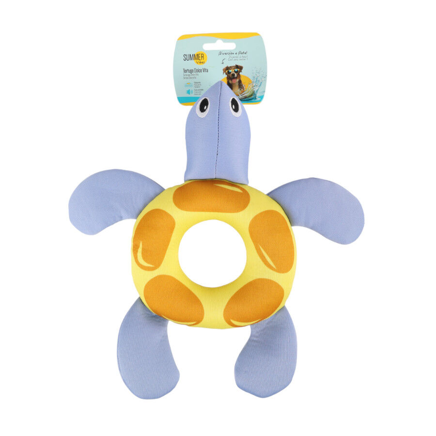 Summer Vibes Peluche Flotante Tortuga Juguete para perros, , large Imagen numero 5