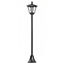 Outsunny Farola Solar Negro, , large indicador imagen numero 1