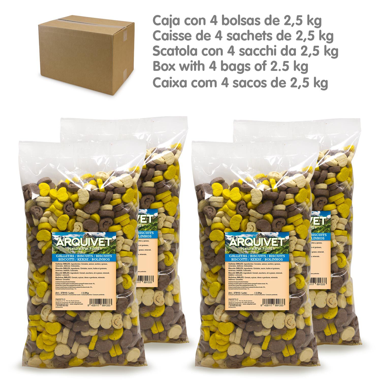 Galletas "Smiles" 10 Kg - galletas para perros, , large Imagen numero 3