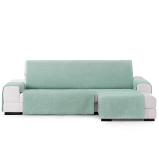Vipalia Protector Cubre Sofá Chaise Derecho Color Verde Modelo Brisa para perros
