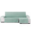 Vipalia Protector Cubre Sofá Chaise Derecho 290 Color Verde Modelo Brisa, , large indicador imagen numero 1