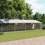 vidaXL Jaula de perros techo y puerta acero galvanizado gris 2x2x2 m, , large indicador imagen numero 22